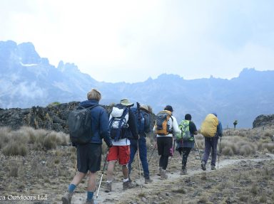 Mount Kenya Climbing routes