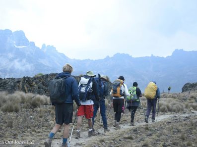 Mount Kenya Climbing routes
