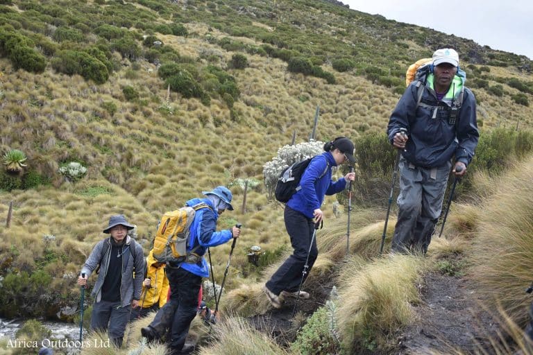 MOUNT KENYA SIRIMON–SIRIMON ROUTE (4 DAYS)